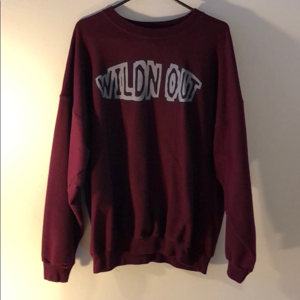Customized non authentic “Wild’n Out” sweatshirt